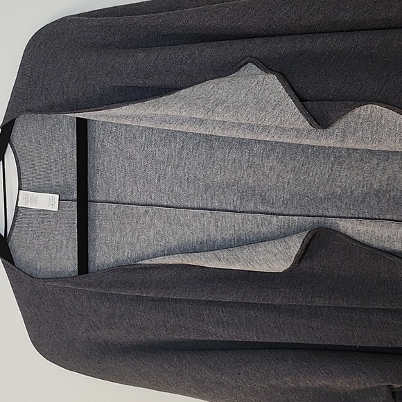 Lululemon After Asana Wrap Gray Open Front Women's Sweater Sz OS - Picture 6 of 16